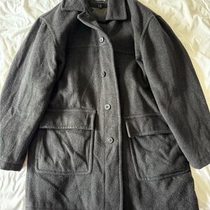 Claiborne Gray Wool Blend Outerwear
